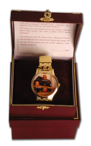 Guy Lafleurs Personal Limited Edition Montreal Classic Watch
