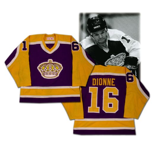 Marcel Dionne’s Early-1980s Game Worn Los Angeles Kings Jersey