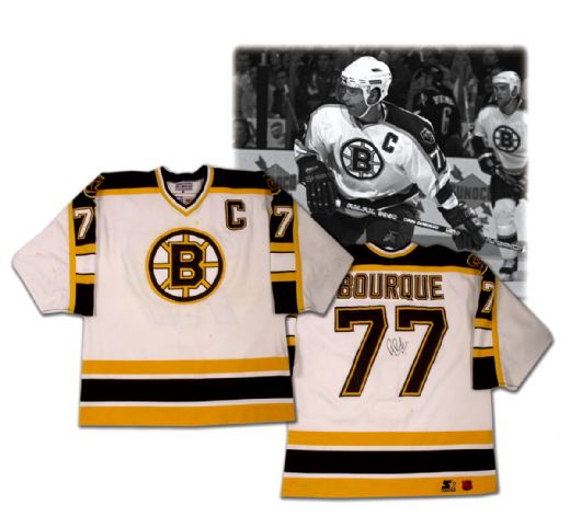 Ray Bourque’s 1996-97 Boston Bruins Autographed Game Worn Jersey
