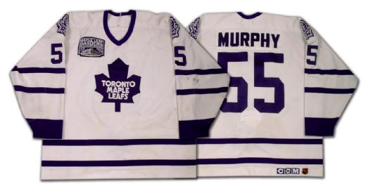 Larry Murphy’s 1996-97 Toronto Maple Leafs Game Worn Jersey