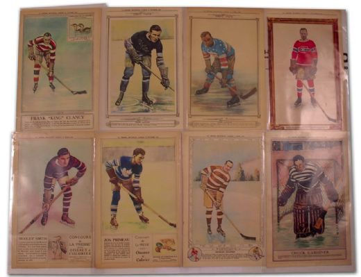 1920s & 1930s La Presse Hockey & Other Sports Photo Collection of 120+