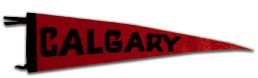 1920s Calgary Tigers Pennant