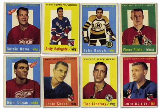 1959-60 Topps Complete 66-Card Set