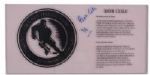 Bob Cole Autographed Hockey Hall of Fame Display