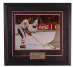 Bobby Orr Autographed 1976 Canada Cup MVP Framed Photograph (28”by 30”)