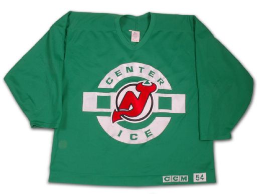 New Jersey Devils Green CCM Practice Jersey