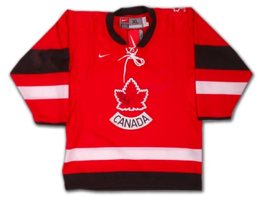 Team Canada Jersey Autographed by Brendan Shanahan