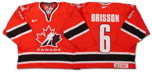 Therese Brisson’s 2001-02 Team Canada Game Worn Jersey