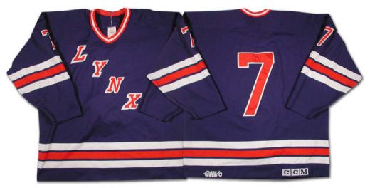 1990’s QMJHL St.-Jean Lynx Game Worn Jersey