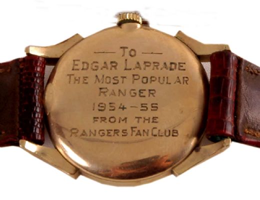 Edgar Laprade’s 1955 New York Rangers Watch