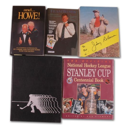 Bobby Hull Sports Book & Memorabilia Collection