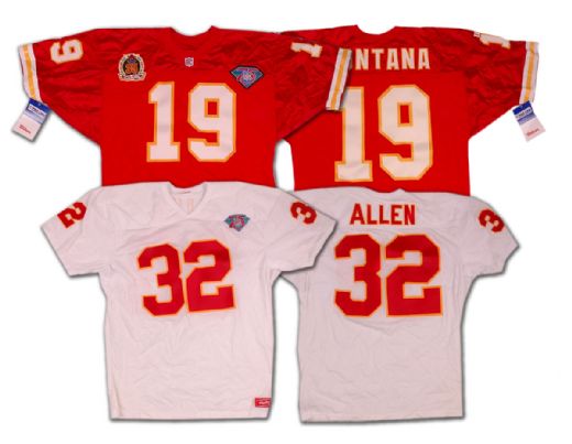 NFL Superstars Pro-Style Jersey Collection of 5