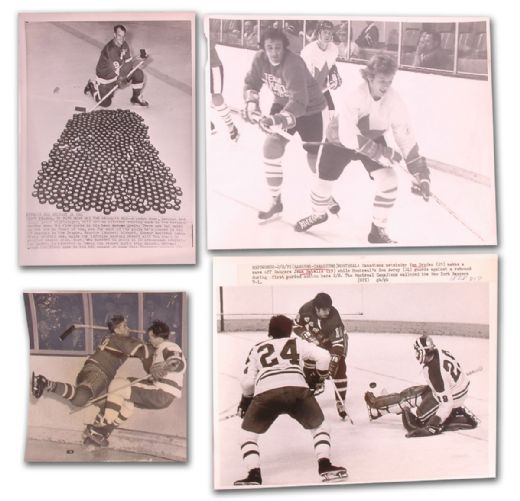 Vintage NHL Wire/Action Photo Collection of 30