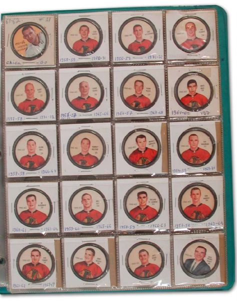 1961-62 Shirriff Coin Near Complete Set with Duplicates