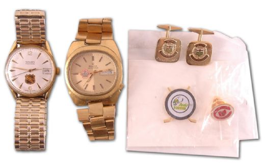 Watch, Cuff Link & Pin Collection