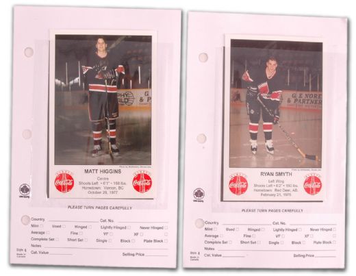 1990s Moose Jaw Warriors Postcard Collection of 41 Including Ryan Smyth