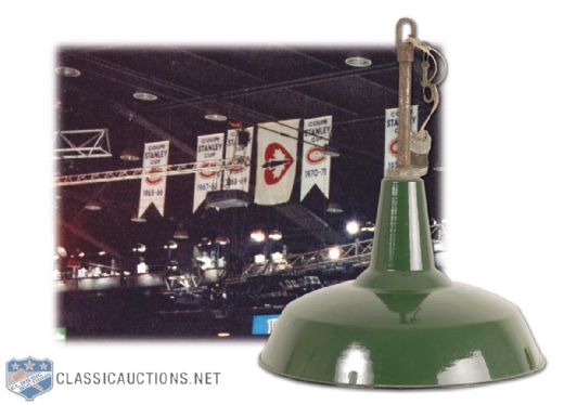 Light Fixture from the Montreal Forum