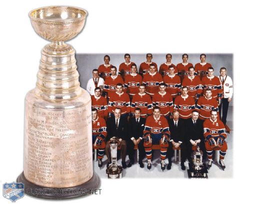 Henri Richard’s 1967-68 Montreal Canadiens Stanley Cup Championship Trophy
