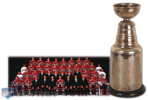 1992-93 Montreal Canadiens Stanley Cup Championship Trophy
