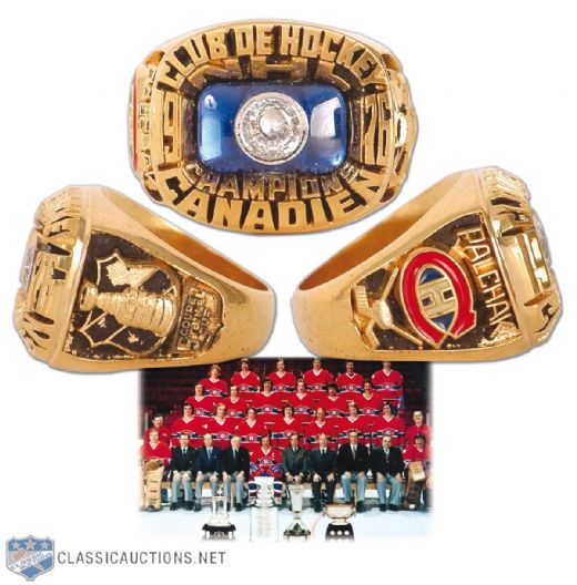 1975-76 Montreal Canadiens Stanley Cup Championship Ring