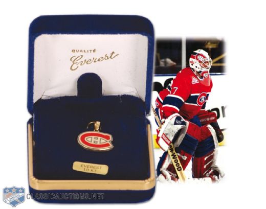 Andre Racicots Fredericton Canadiens Gold Charm