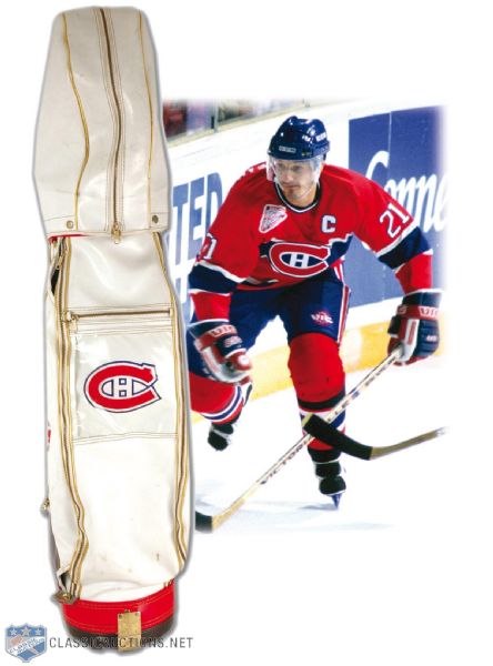 Guy Carbonneau’s Montreal Canadiens Golf Bag