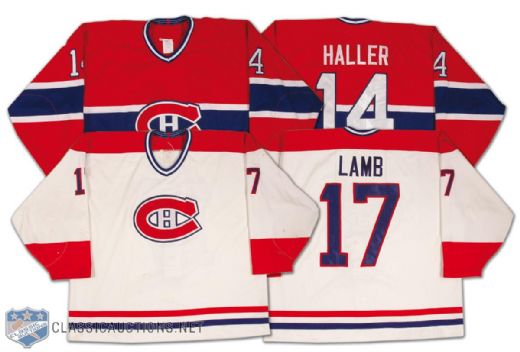 Circa 1994 Montreal Canadiens Home & AwayGame Worn Jerseys