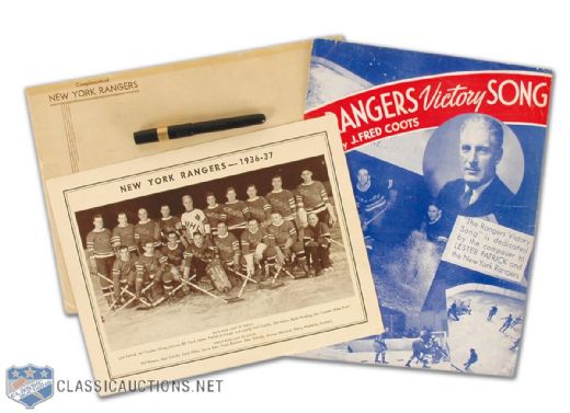 Lester Patrick-Related New York Rangers Collection 
