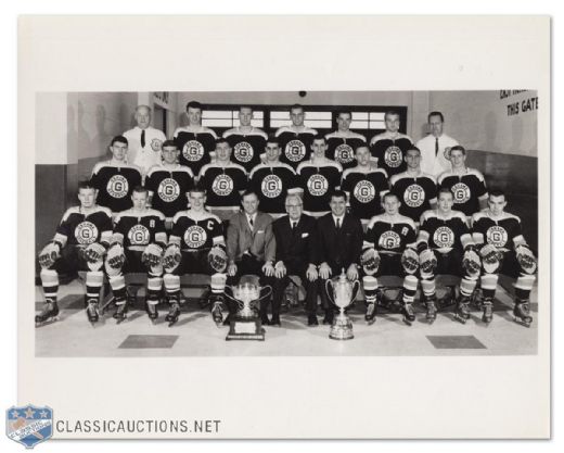 1965-66 OHA Oshawa Generals Team Photo Including Bobby Orr