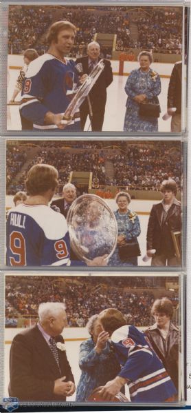 Bobby Hull Night in Winnipeg Photograph Collection of 50+