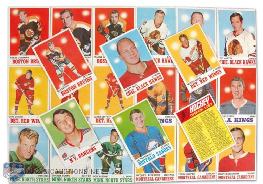 1970-71 Topps High Grade Complete Set of 132