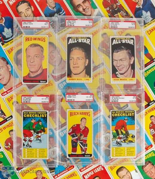 1964-65 Topps Complete Set with Graded Stars & Checklists