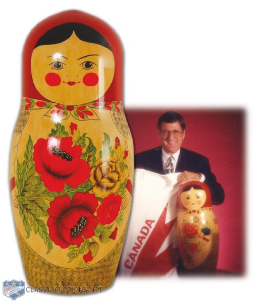 1972 Canada-Russia Series Russian Nesting Doll