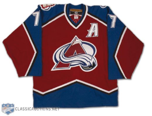 Raymond Bourque Autographed Colorado Avalanches Pro Jersey