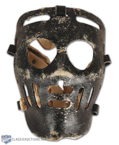 Lefty Wilson Game Used Mask