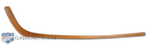 Exceptional One-Piece Antique Hockey Stick