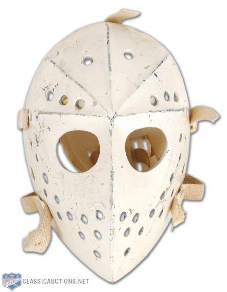 Jacques Plante Fibrosport Pro Model Mask