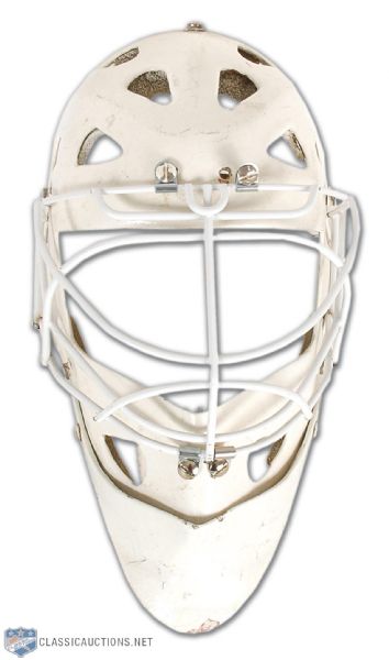 Older Combination Fiberglass/Cage Goalie Mask