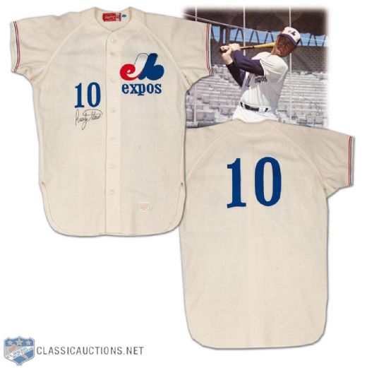 Rusty Staub’s 1971 Montreal Expos Autographed Game Worn Jersey & Pants