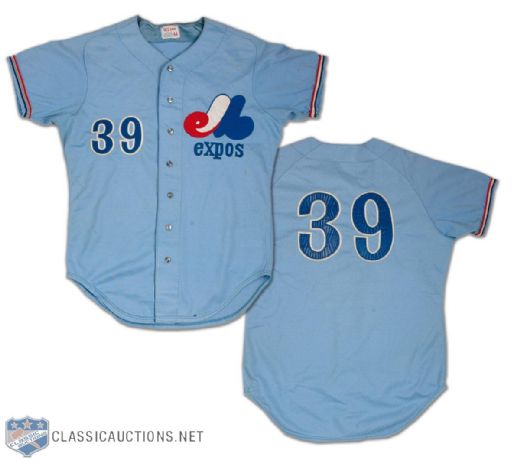 1973 Montreal Expos Coco Laboy Game Worn Jersey
