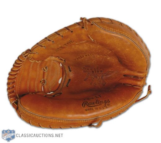 Gary Carter Montreal Expos Game Used Catchers Glove