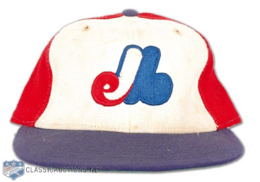 1979-83 Rodney Scott Montreal Expos Autographed Game Worn Cap
