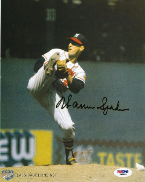 Hall of Fame Pitchers Autographed 8 x 10 Photograph Collection of 11