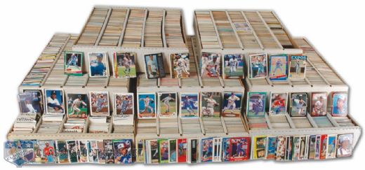 Huge Collection of Over 30,000 Montreal Expos Baseball Cards