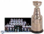 Clark Gillies 1980-81 New York Islanders Stanley Cup Championship Trophy