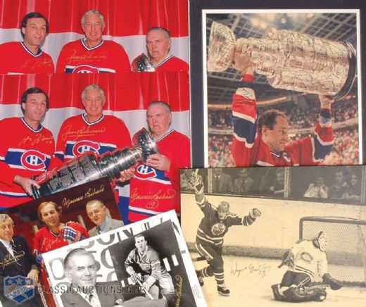 Denis Brodeur’s Incredible Autographed Photo Collection of 6