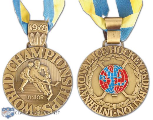 Rick Vaive’s 1978 IIHF World Junior Championships Bronze Medal