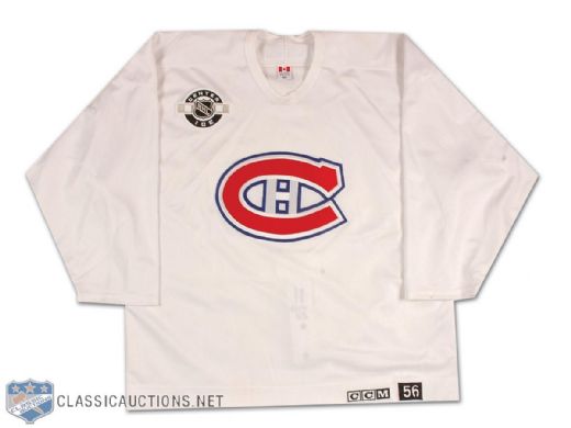 Saku Koivu 2003/04 Montreal Canadiens Practice Jersey