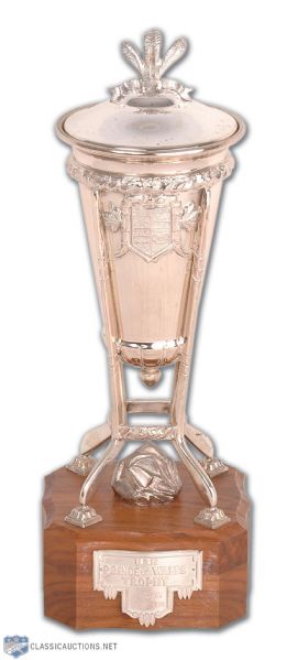 Jacques Laperriere’s 1980-81 Montreal Canadiens Prince of Wales Championship Trophy