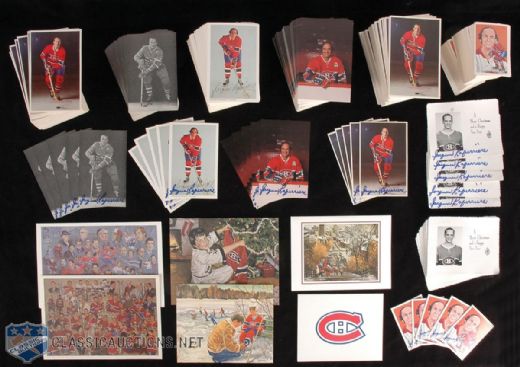 Jacques Laperriere’s Autograph Card Collection of 1000++